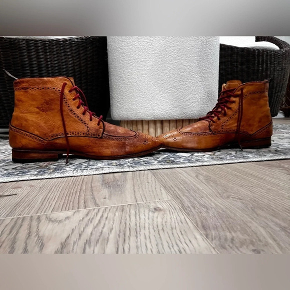 ED. G by Eduardo wingtip Oxford boots in good condition. - Picture 9 of 11